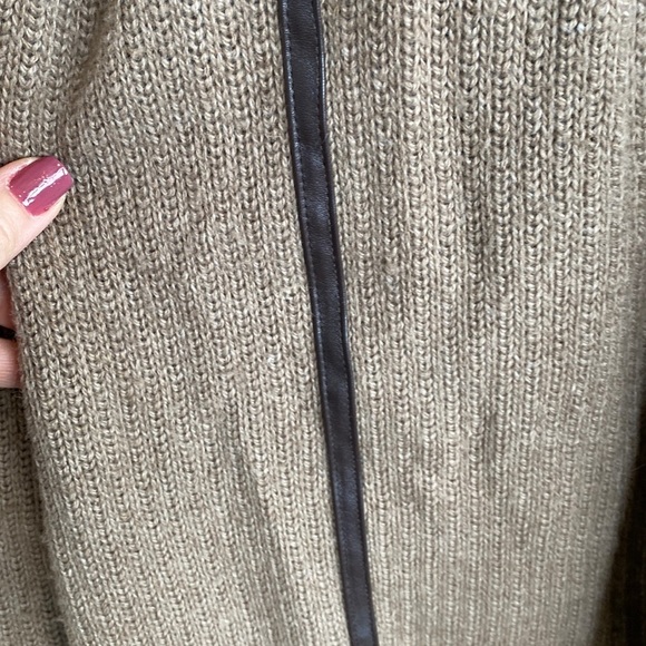 Fenn Wright Mason Tan Duster Sweater Cardigan - Picture 3 of 7